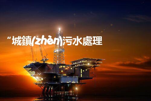 “城鎮(zhèn)污水處理提質(zhì)增效，綠色以后共筑輝煌”